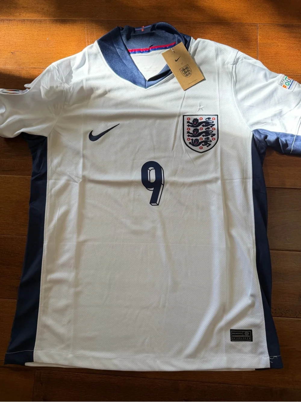 harry Kane 2024 England Football Jersey #9